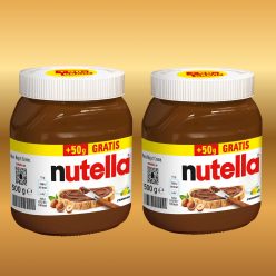   Nutella, Kenhető Kakaós Mogyorókrém Kombi Csomag - 1000g (2x500g)