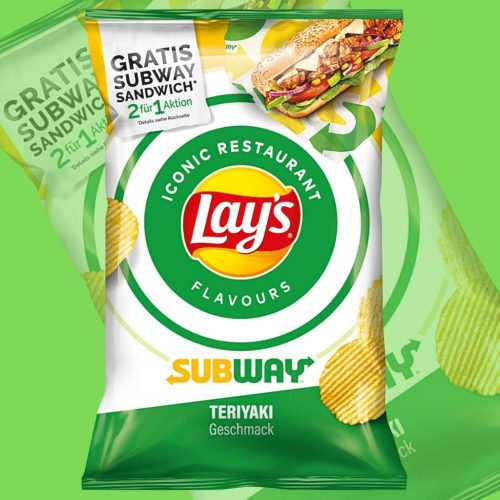 Lay's Subway Teriyaki ízű Burgonya Chips - 150g