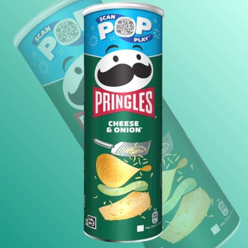 Pringles Hagymás - Sajtos ízű Chips - 165g
