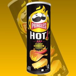Pringles Tüzes Sajtos, Csípős ízű Chips - 160g
