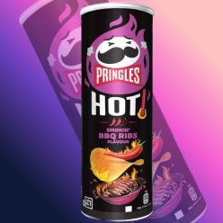Pringles Tüzes BBQ Oldalas ízű Chips - 160g
