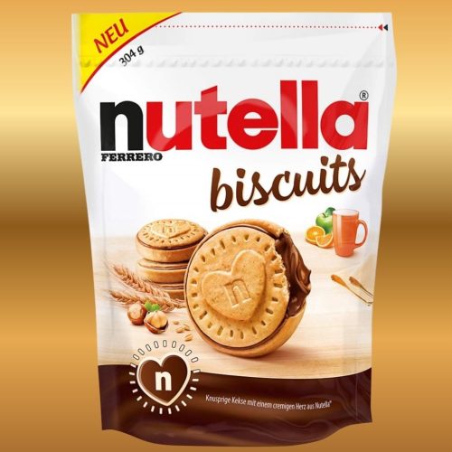 Nutella Biscuits, Nutellával Töltött Omlós Keksz - 304g